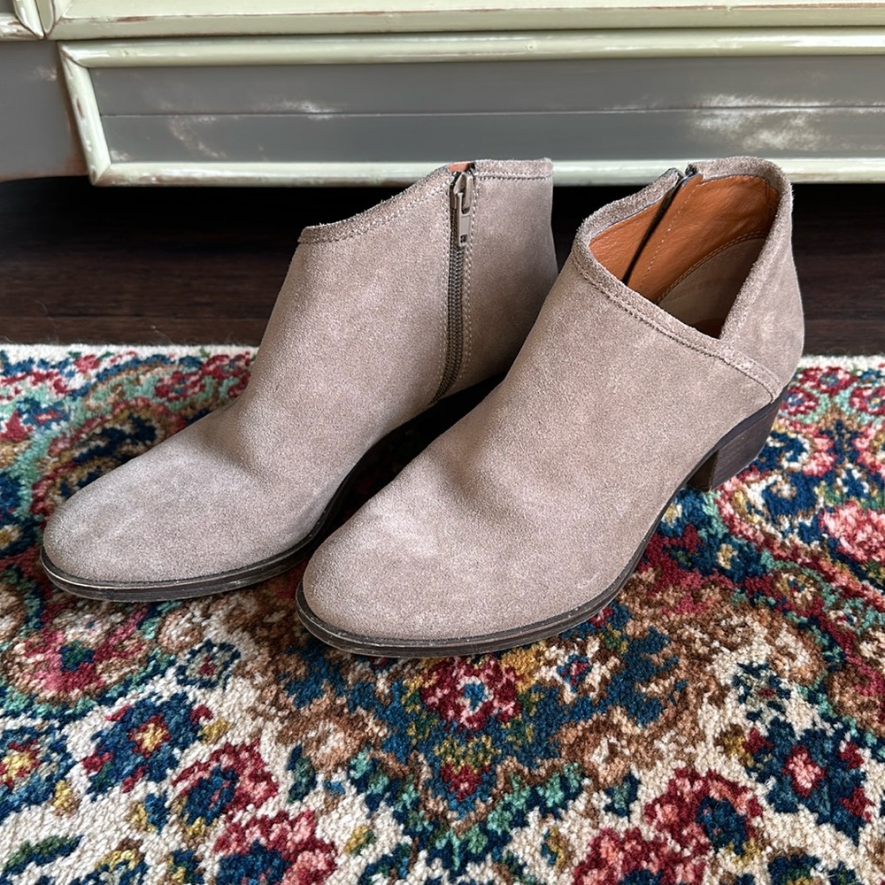 BEING DELETED Lucky Brand Brekke Heeled Bootie Size 7 M